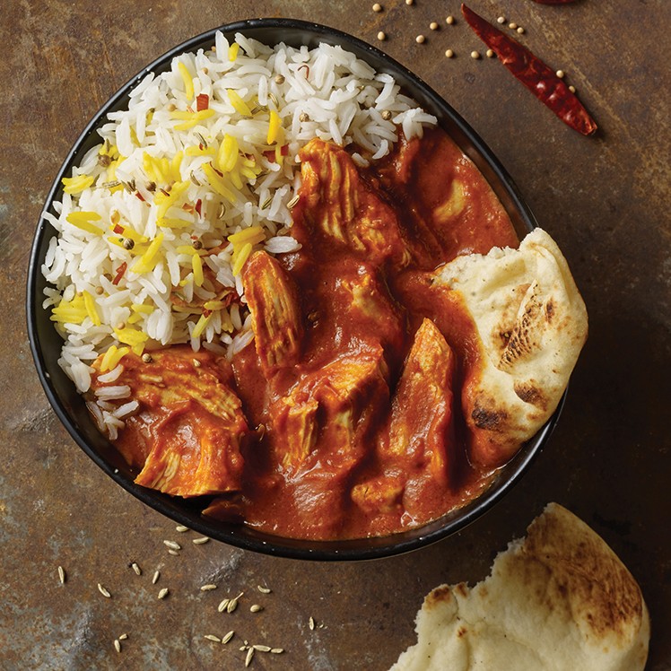 indian curry chicken and rice
