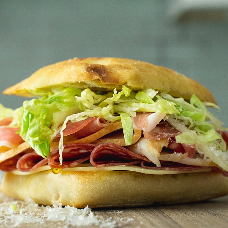 Italian Grinder On Foccacia Us Foods