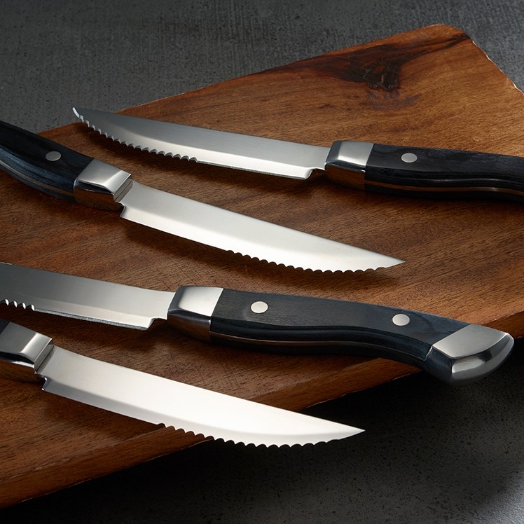 Pakkawood Steak Knife Set - Rush's Kitchen